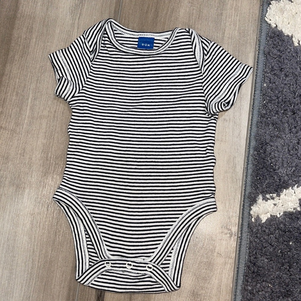 striped onesie
